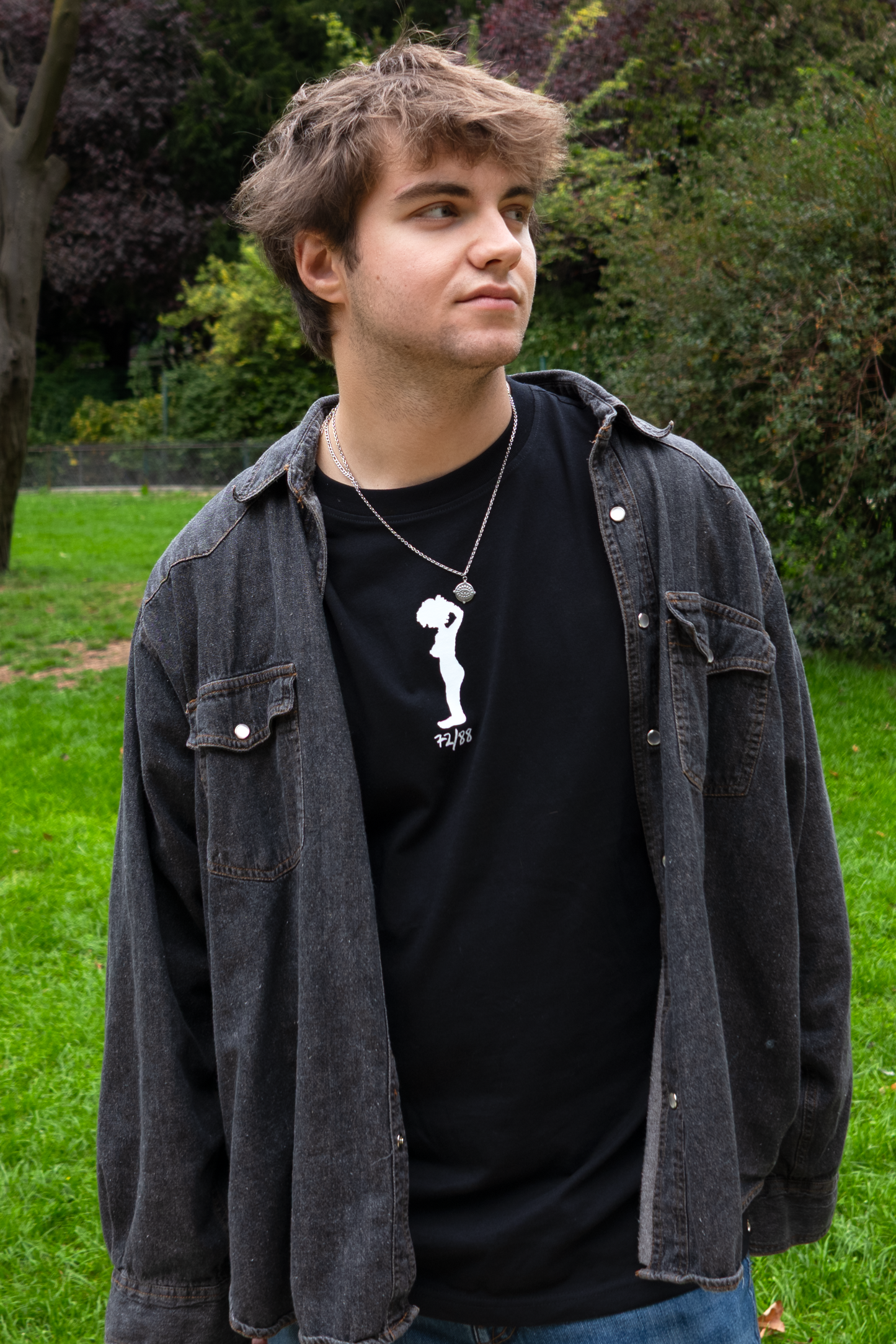 T-Shirt Noir 16/88
